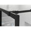 Porte de douche 34 po x 72 po avec finition noire