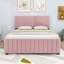 Lit plateforme tapissier avec lit gigogne-130022593