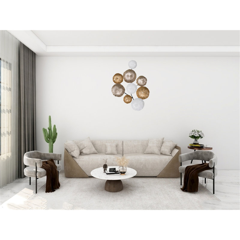 Décoration murale, H 20 po x l 24,4 po x P 2,4 po