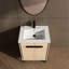 Armoire de salle de bain de 24 pouces, lavabo inclus, bois d'ingénierie, rangement à double porte, -, assemblage facile, salle de bain américaine, teinte chêne et espace de rangement, matériau en bois, traitement à l'épreuve, guide des étapes d'assemblage,-527003740