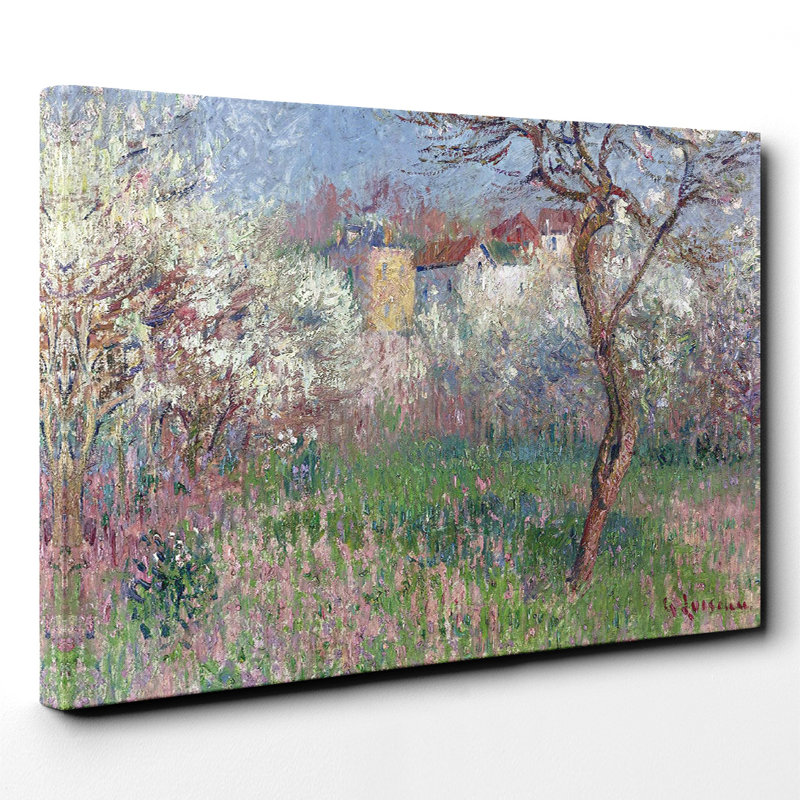 Gustave Loiseau - Wrapped Canvas Painting, 50cm H x 76cm W