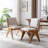 Kaytlynn 19'' H Upholstered Oak Side Chair-1750765011