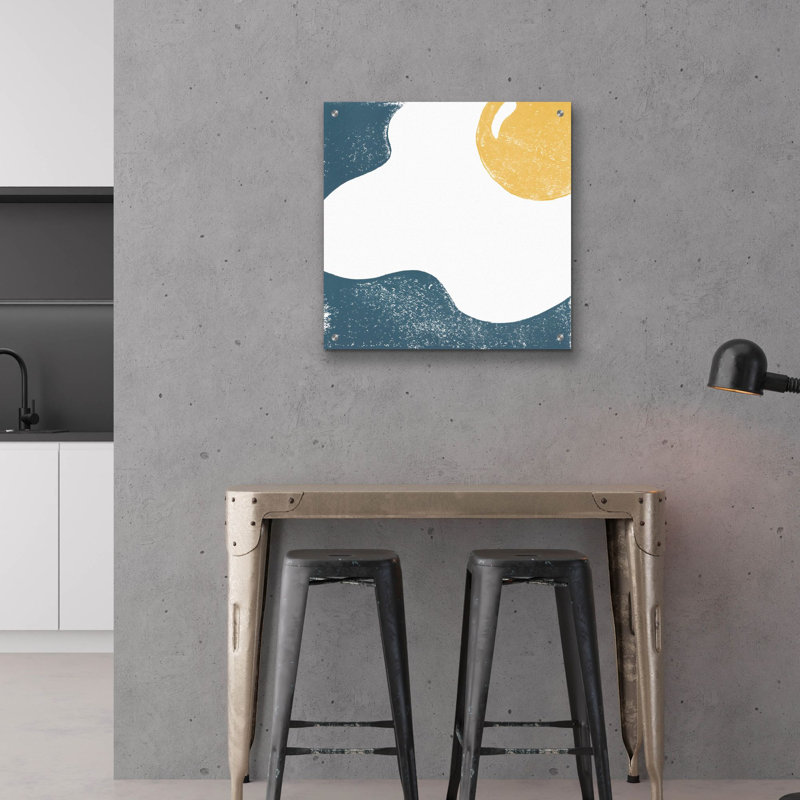 «Sunny Side 2» par Moira Hershey, art mural en verre acrylique, H 24 po x l 24 po x P 0,2 po