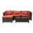 Parkhurst 3 - Person Patio Conversation Set with Cushions-657361687
