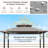 3-Piece Metal Patio Bar Set with Storage Shelves -1840506770