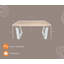Miramar Desk 120 X 80 Cm-63689845