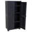 Lockable Storage Cabinet with 3 Adjustable Shelves - Gray - 48 in (1.2 m)-911160000