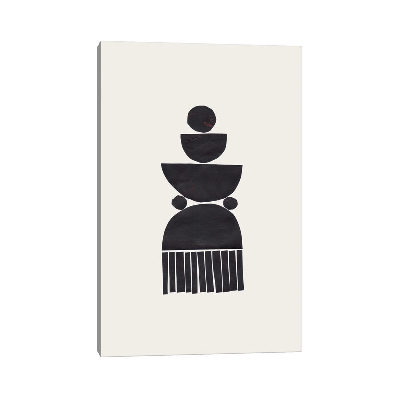 Tribal Earring by EnShape - Wrapped Canvas Gallery-Wrapped Canvas Giclée, 20.32 cm H x 30.48 cm W