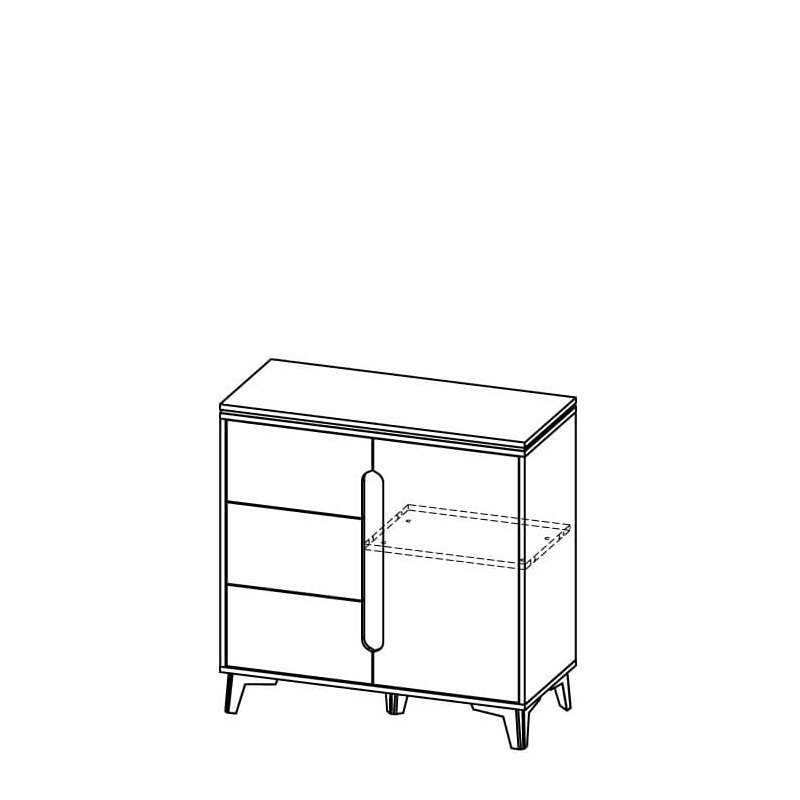 Scouley 90cm Sideboard