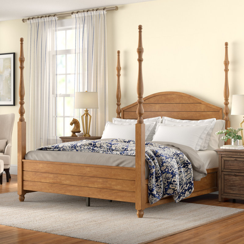 Woodside Bed, Queen, Red
