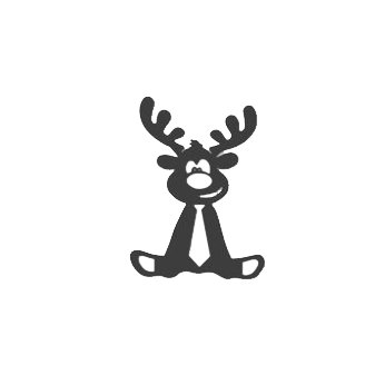 Cartoon Deer Wall Décor