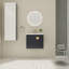 Meuble-lavabo compact de 24 po avec lavabo, porte à fermeture en douceur, idéal pour les petites salles de bain et un design moderne-126233308-126233304