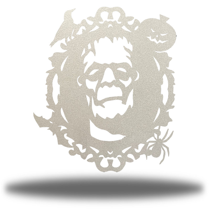 Miroir mural Frankenstein, H 12 po x l 10,5 po x P 0,01 po, Argent