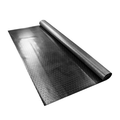 FlooringInc 90'' W x 204'' L Garage Flooring in Stainless Steel