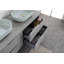 Lavabo de salle de bain ovale en ABS vert 24 po x 14 po Wenty