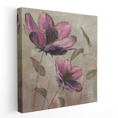 Plum floral II - reproduction d'art sur toile