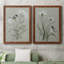 Bouquet Of Grace Bird I - ensemble de 2 peintures sur toile encadrées-1920325245-1920325244