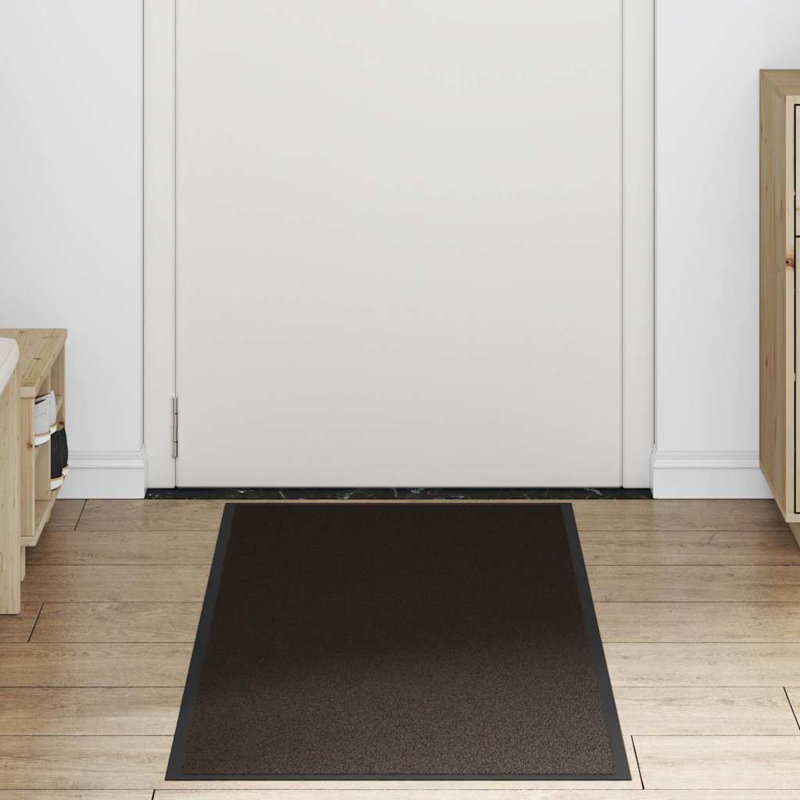 Non-Slip Indoor / Outdoor Door Mat, Brown, 60cm W x 150cm L