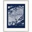 Indigo Template Coastal Motif 3 Print