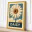 Daisy Study Botanical 1 Piece Wrapped Canvas Wall Art-1148349881-1148349882
