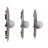 Cosentino 12 and 15 and 18" Ring Wall Decor, Set of 3-96523905-96523906