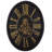 Crosby Oval Roman Gear Clock