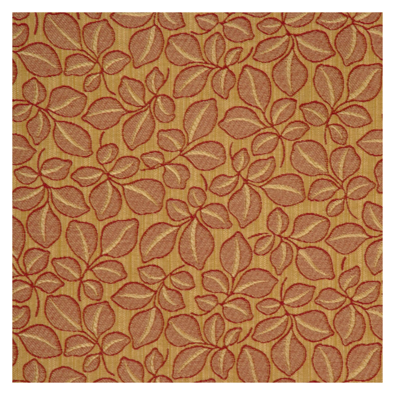 Allure Fabric, Yellow/Brown