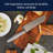 HENCKELS Modernist 13-Piece Knife Set with Block, Chef Knife, Paring Knife, Steak Knife, Black, Stainless Steel
