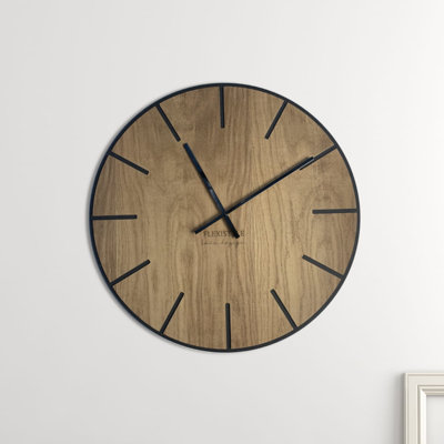 Solid Wood Wall Clock