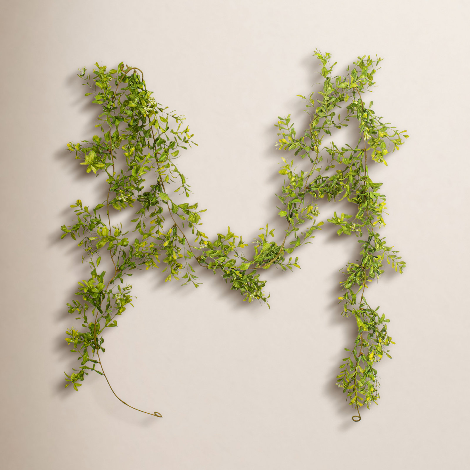 72'' in. Faux Boxwood Garland