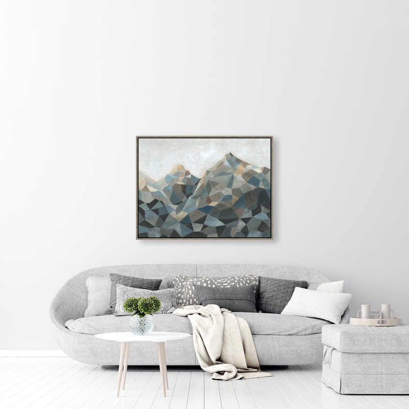 The Rocky Mountain - Floater Frame Wall Arts I par Helen Parker