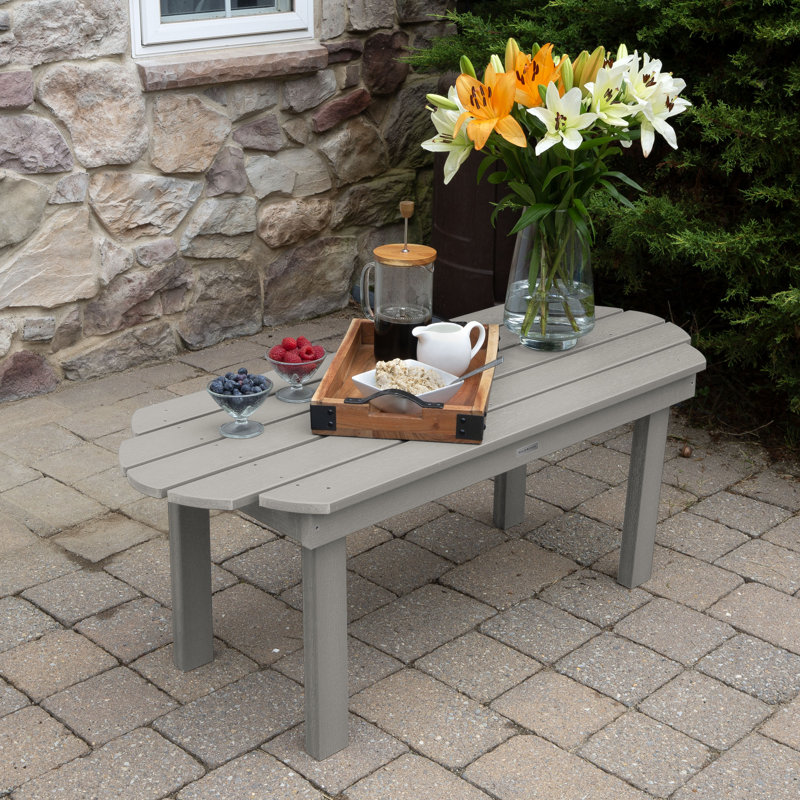 Table basse Anette, Gris havre