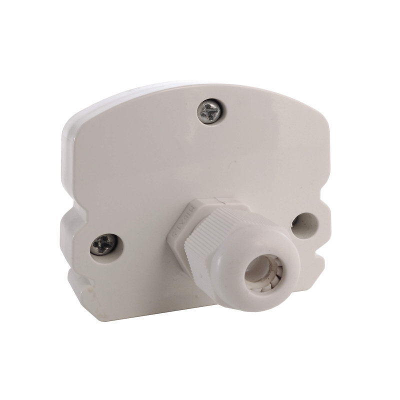 White LED Outdoor Flush Mount, 5.6cm H x 129.6cm W x 15.5cm D