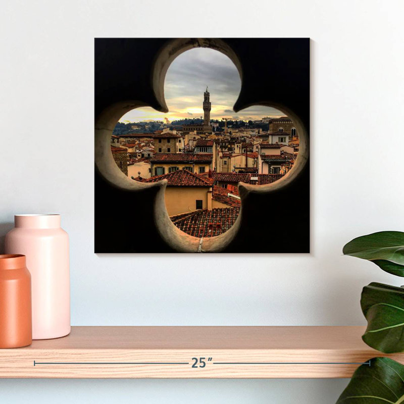 Vue de Nicci de Florence, H 16 po x l 16 po