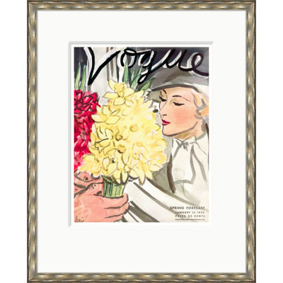 Vogue Cover, Spring Forecast, Carl Erickson, January 15, 1933