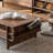 Black walnut end table-110329287