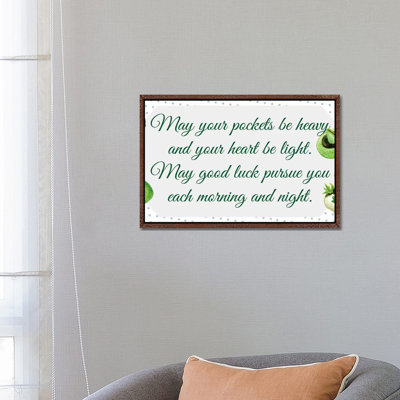 St. Patrick's Day Collection C by Melissa Wang - Gallery-Wrapped Canvas Giclée on Canvas