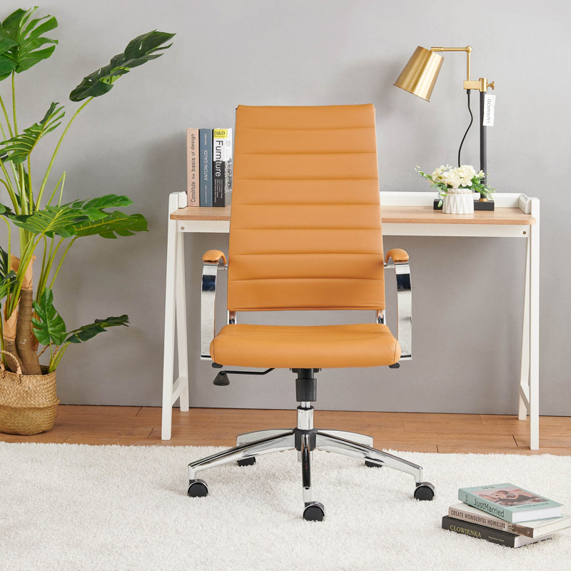 Fauteuil de direction Evey, Terra Cotta