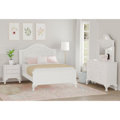 Ensemble de chambre à coucher à panneau double 4 pièces Guimond