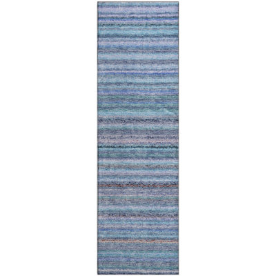 Premium Machine Washable Cerrito AMF598 Sky Rug