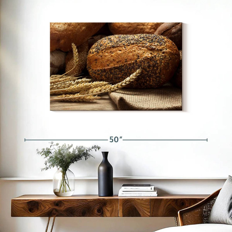Yarlin Breakfast Rye Bread, 24" H x 36" W