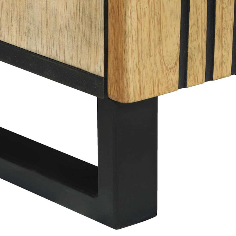 Bathroom Cabinet With Shelf 38 X 33.5 X 58 Cm, Natural