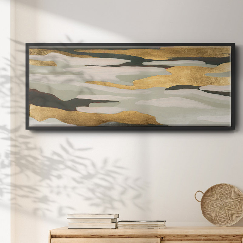 Golden Valley Sands I - toile encadrée, H 20 po x l 50 po