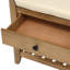 Banc de rangement en bois Alexandria, range-chaussures avec siège rembourré et tiroirs, banc de rangement polyvalent -1814401211-1758770437