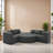 115"W 4-Piece Upholstered Sectional-1592028619