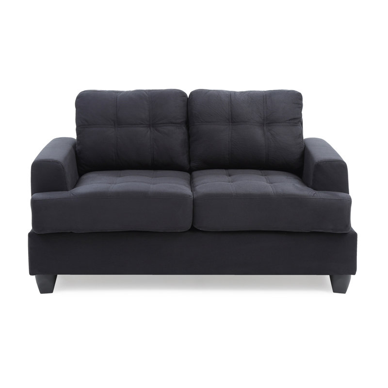 Causeuse Cozy, Noir