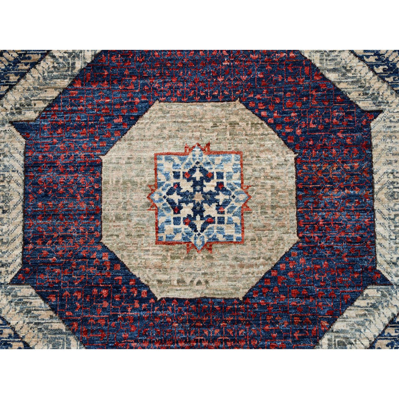 Tapis en laine douce noué à la main de style dynastie mamelouk 9 K 12 pi 9 pi x 12 pi 475B483EF74A493EB0CDE048BA93B313