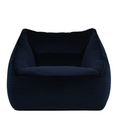 icon Milano Velvet Armchair Bean Bag
