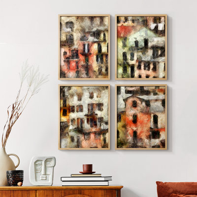 Liminal Space II Framed Print - Set of 4