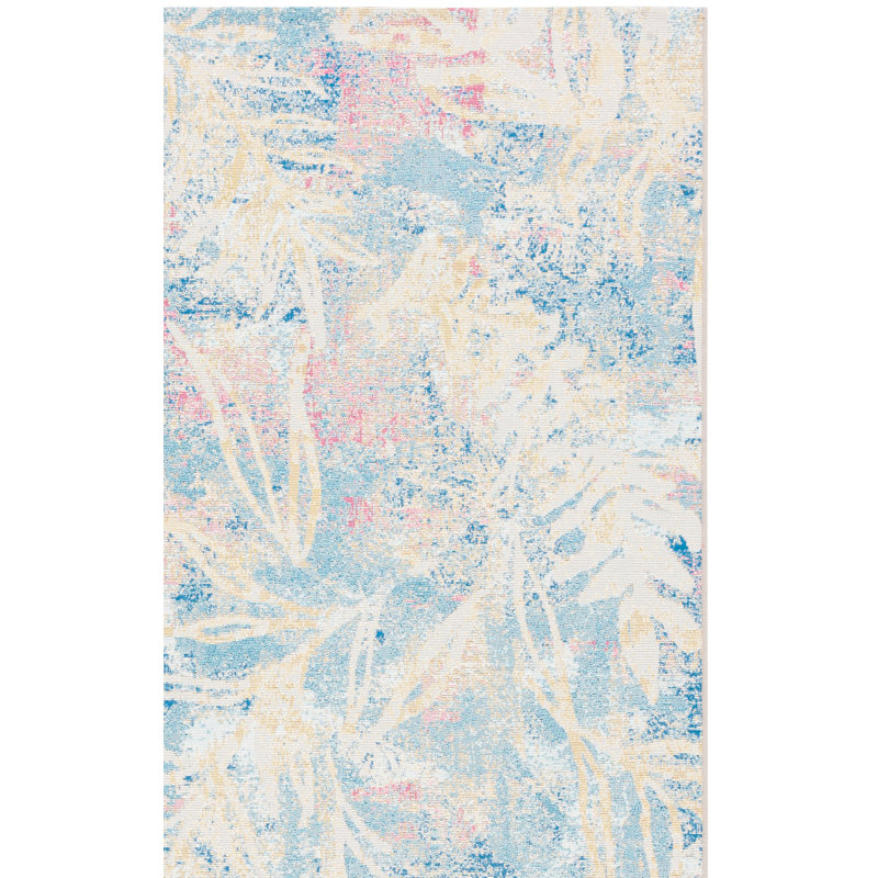 Barbados 500 Performance Floral Indoor/Outdoor Area Rug, Rectangle 8' x 10'5"